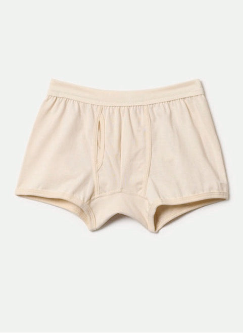 THE ORIGINALS | 254 Loopwheeled boxer brief 7.2oz in Nature