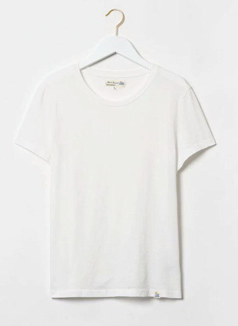 ORGANIC COTTON JERSEY CLASSIC FIT WOMEN'S T-SHIRT in White