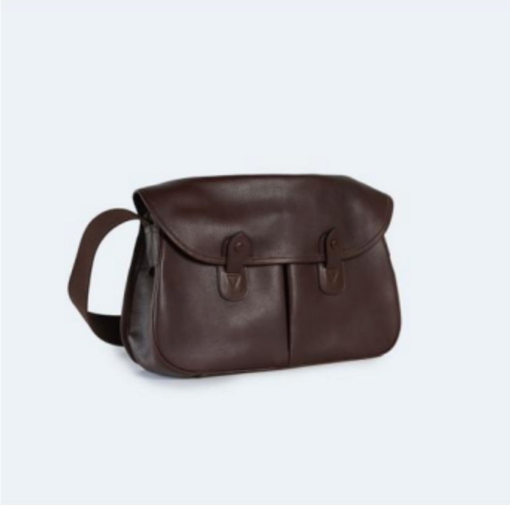 Hunting Shoulder Bag in Himeji Steerhide | Choco, Black or Oak