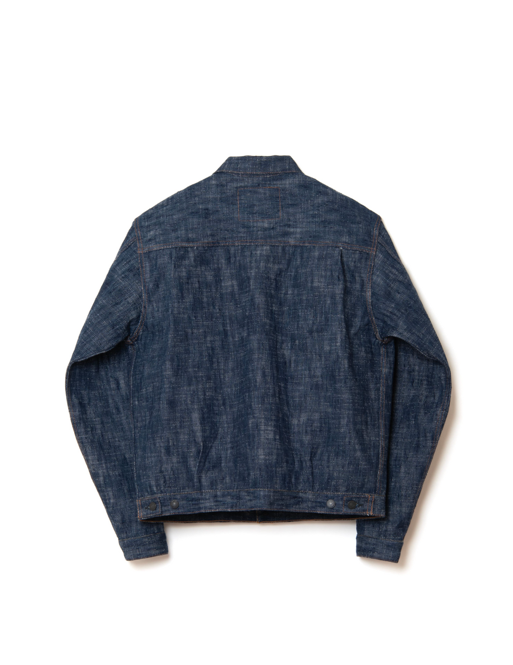 STUDIO D'ARTISAN - Sou-Ai Natural Twin-Indigo Kase Hank-Dyed 16oz Selvedge Denim Type II Jacket - Tempo