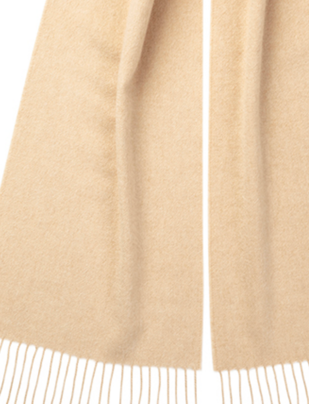 JOHNSTONS OF ELGIN - Pre-Order: Cashmere Plain Scarf in Blonde - Tempo