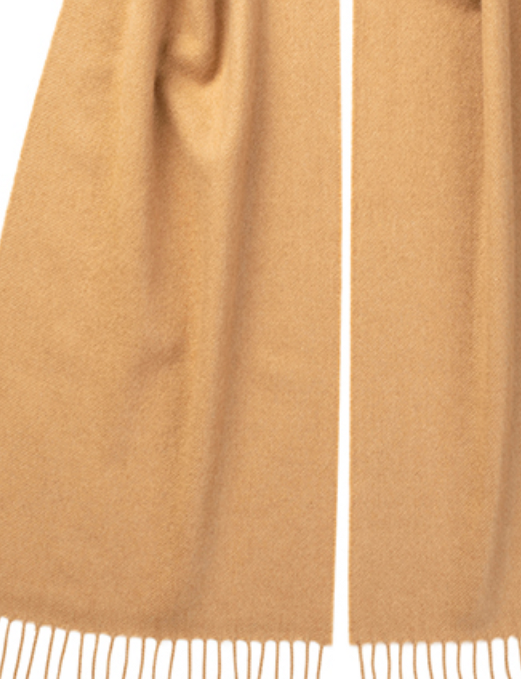 JOHNSTONS OF ELGIN - Pre-Order: Cashmere Plain Scarf in Camel - Tempo