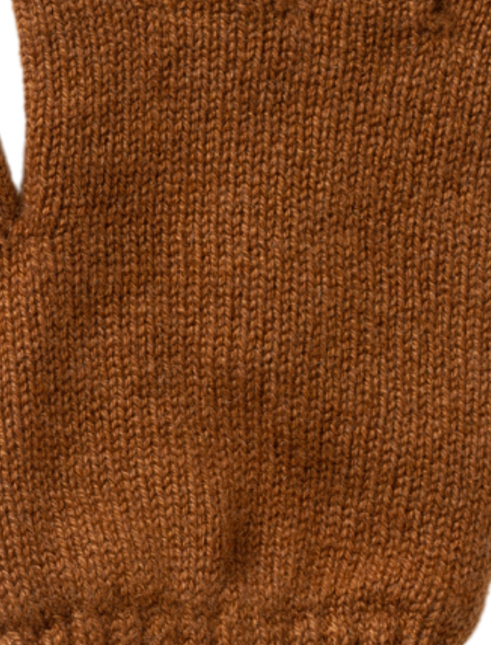 JOHNSTONS OF ELGIN - Pre-Order: Cashmere Jersey Glovel in Dark Camel - Tempo