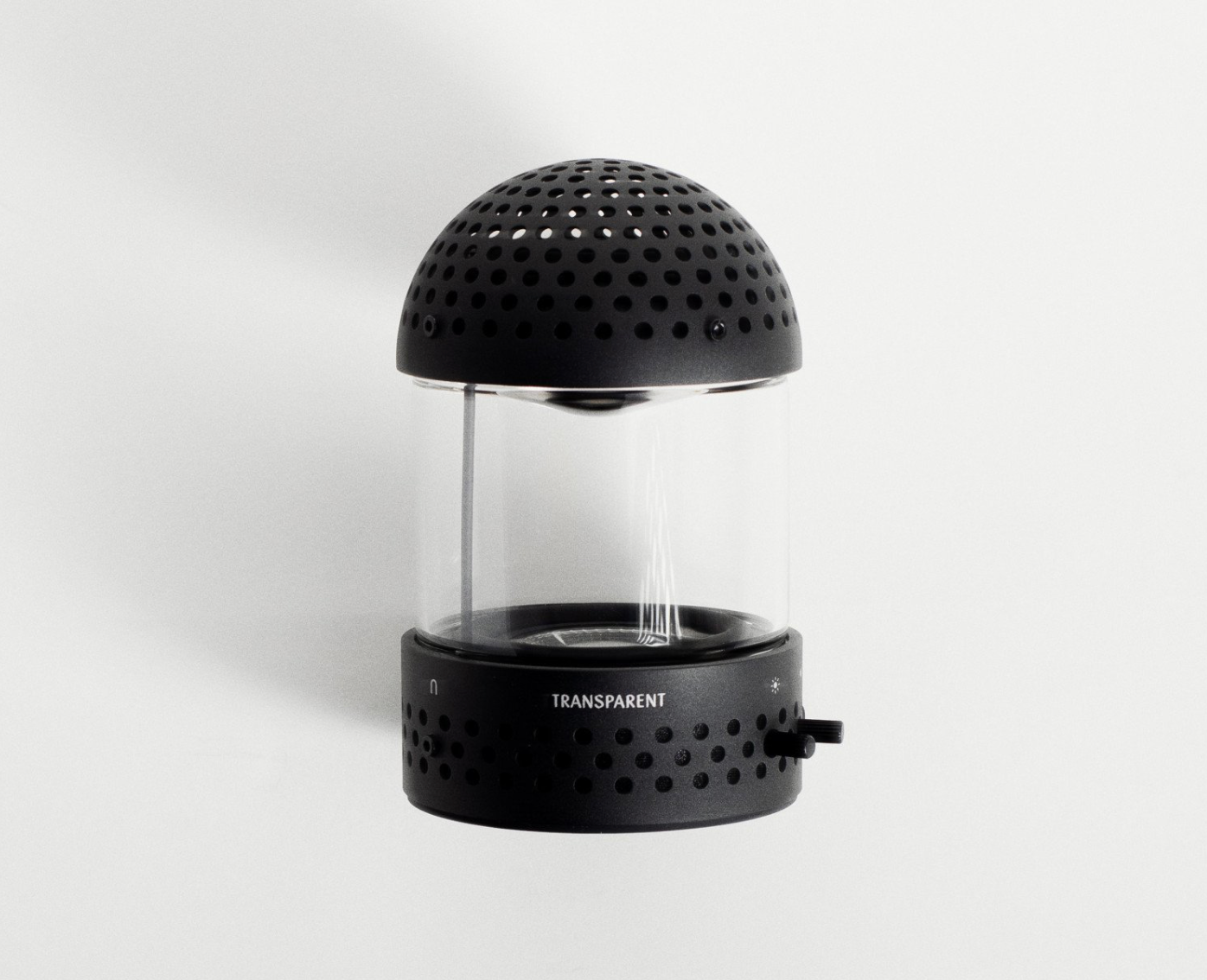 TRANSPARENT - Light Speaker in Black - Tempo