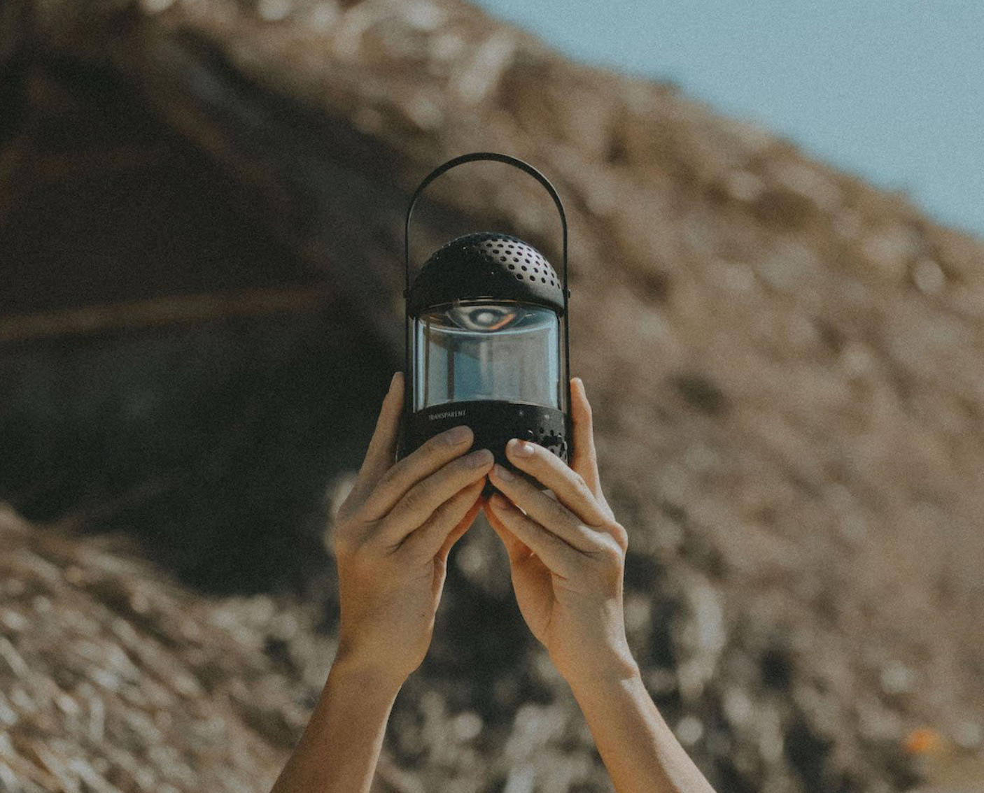 TRANSPARENT - Light Speaker in Black - Tempo