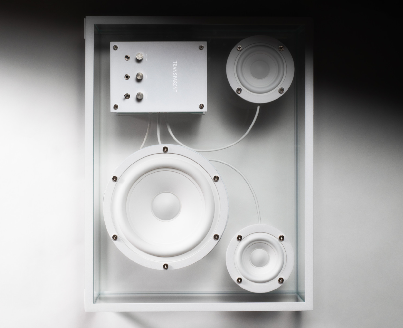 TRANSPARENT - Transparent Speaker (Bluetooth) White - Tempo