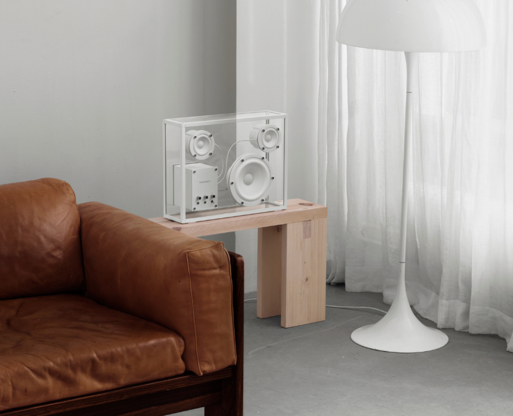 TRANSPARENT - Transparent Speaker (Bluetooth) White - Tempo