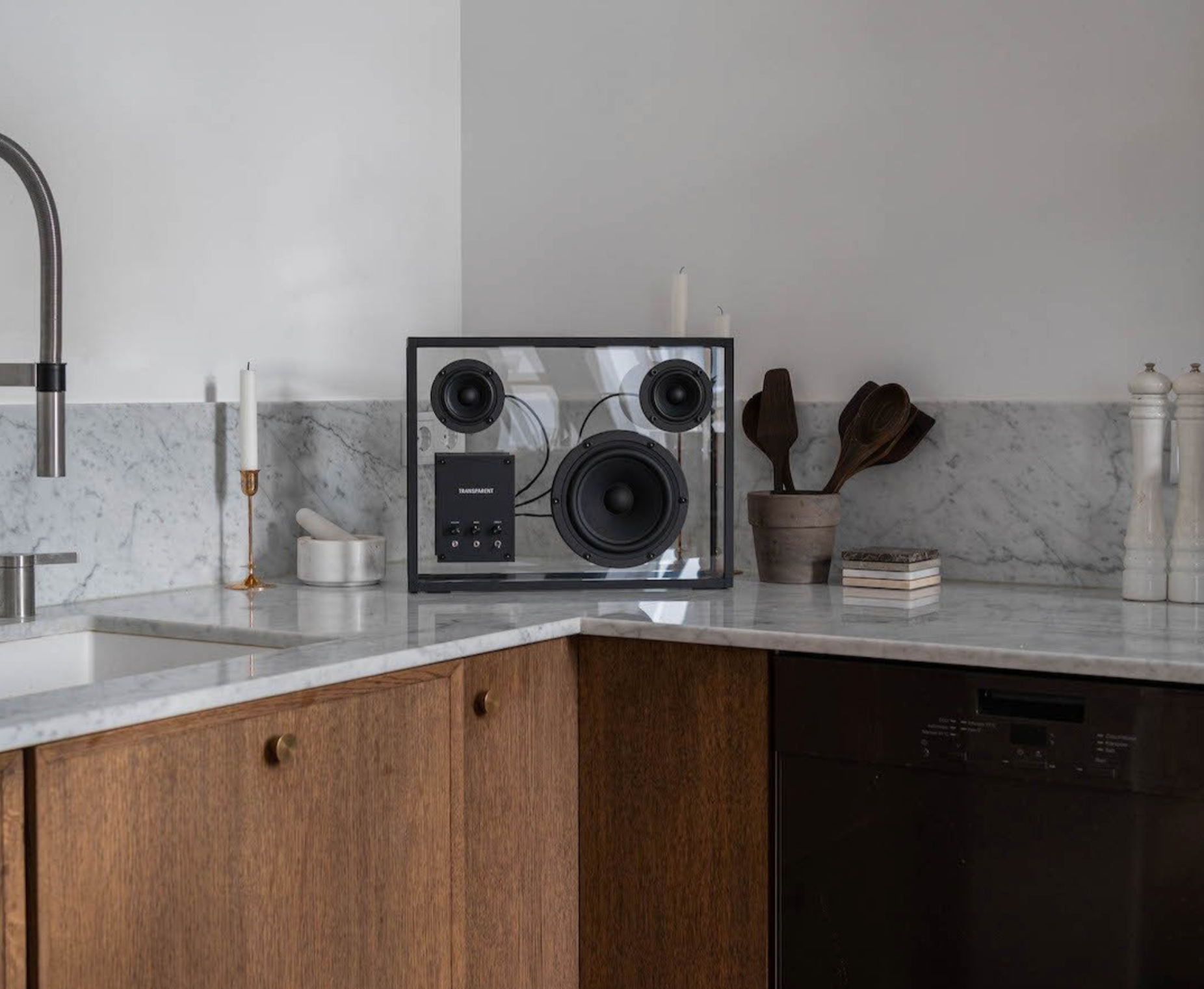 TRANSPARENT - Transparent Speaker (Bluetooth) Black - Tempo