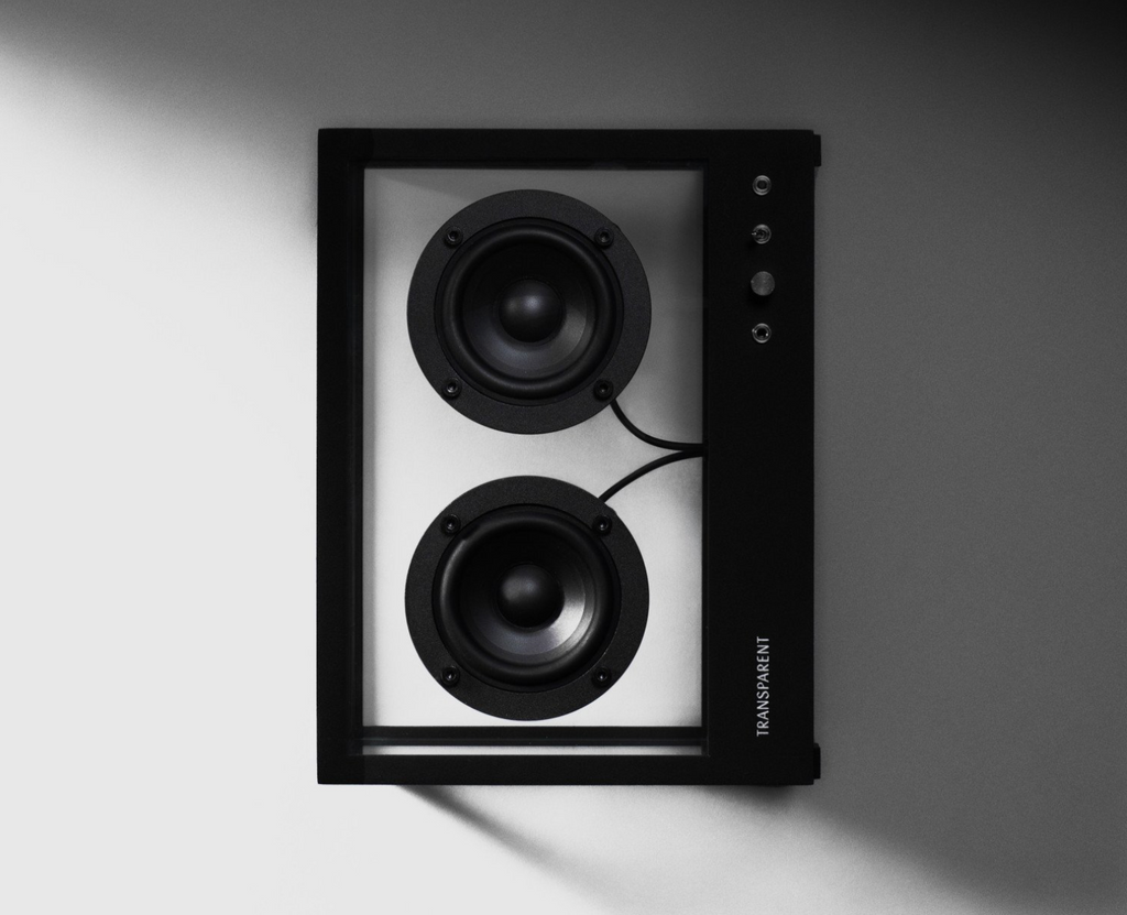 TRANSPARENT - Small Transparent Speaker (Bluetooth) Black - Tempo