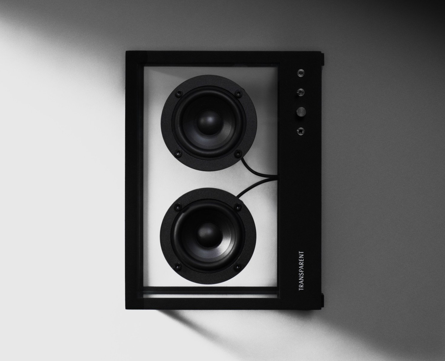 TRANSPARENT - Small Transparent Speaker (Bluetooth) Black - Tempo