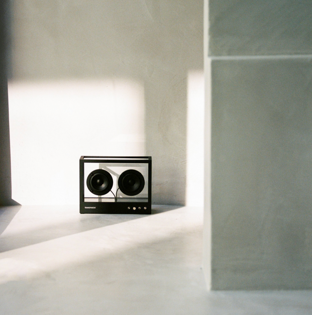 TRANSPARENT - Small Transparent Speaker (Bluetooth) Black - Tempo