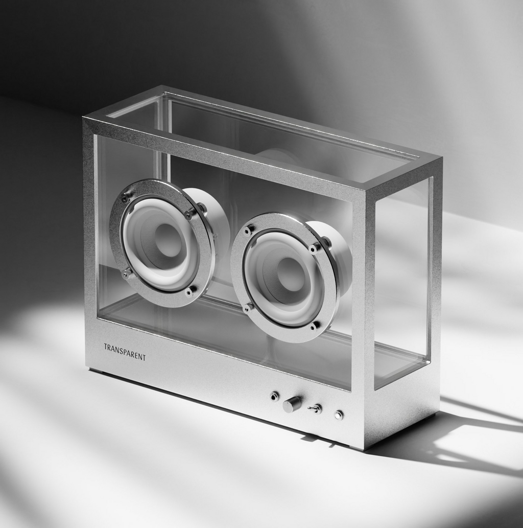 TRANSPARENT - Small Transparent Speaker (Bluetooth) Metal - Tempo