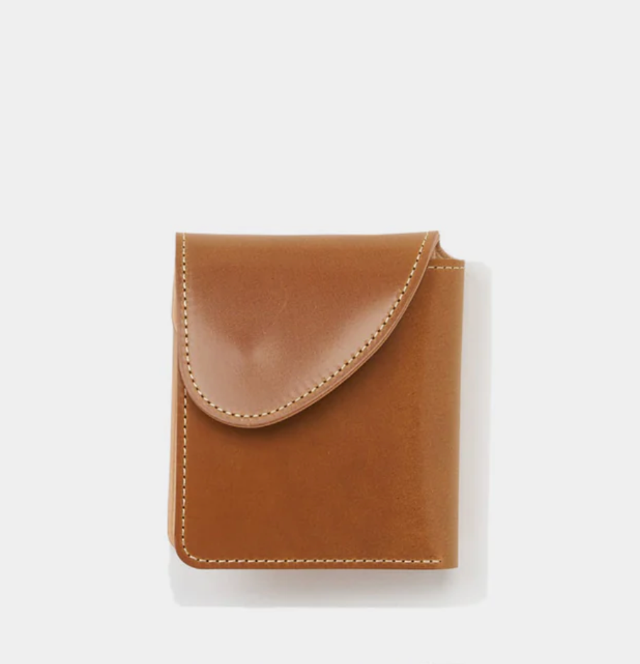 Hender Scheme - Wallet in Caramel Cordovan - Tempo