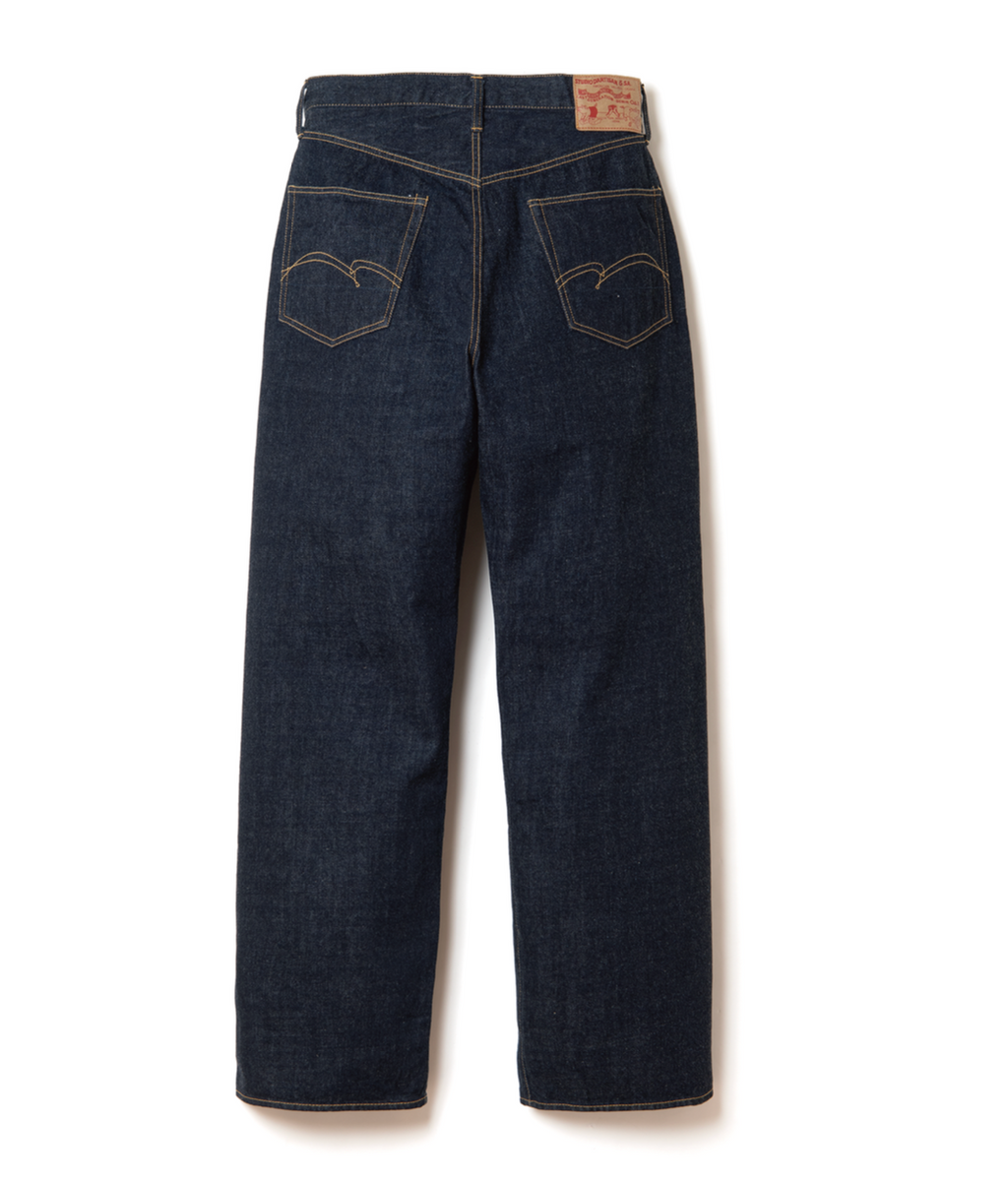 STUDIO D'ARTISAN - PRE-ORDER: 13.5OZ RELAX WIDE JEANS - Tempo