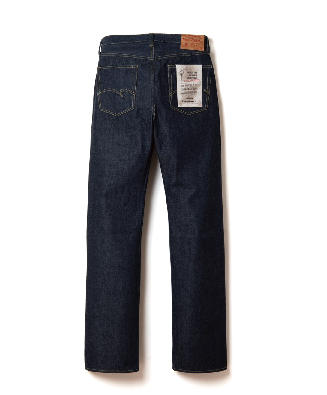 STUDIO D'ARTISAN - PRE-ORDER: 13.5OZ ISHIKAWADAI SELVEDGE JEANS - WIDE STRAIGHT - Tempo
