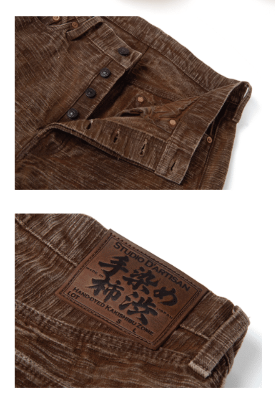 Pre-Order: GL3 KAKISHIBU-ZOME JEANS