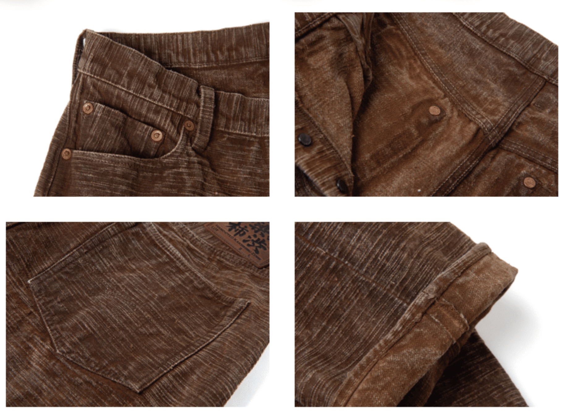 Pre-Order: GL3 KAKISHIBU-ZOME JEANS