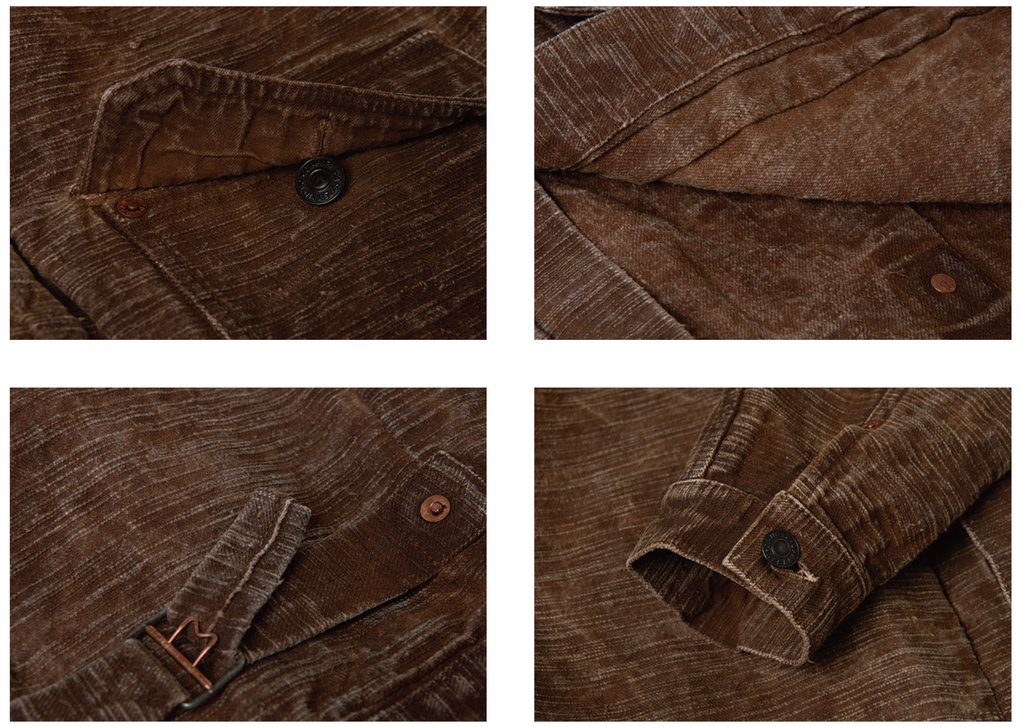PRE-ORDER: KAKISHIBU-ZOME DENIM JACKET