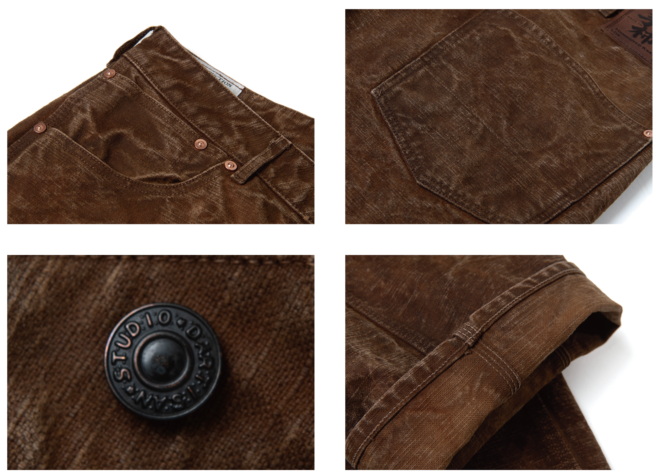PRE-ORDER: KAKISHIBU-ZOME WORK PANTS