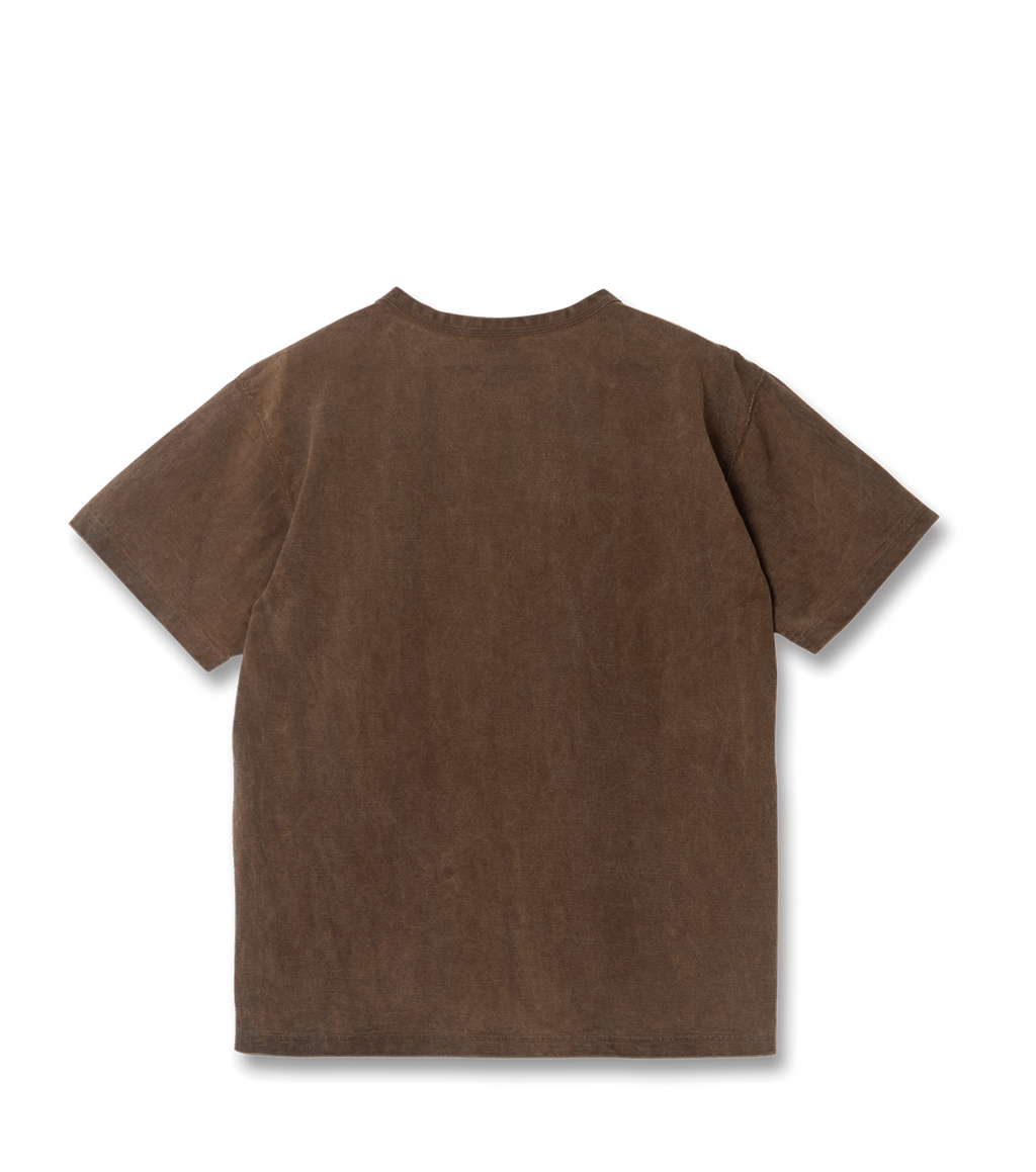 PRE-ORDER: KAKISHIBU-ZOME LOOPWHEEL T-SHIRT