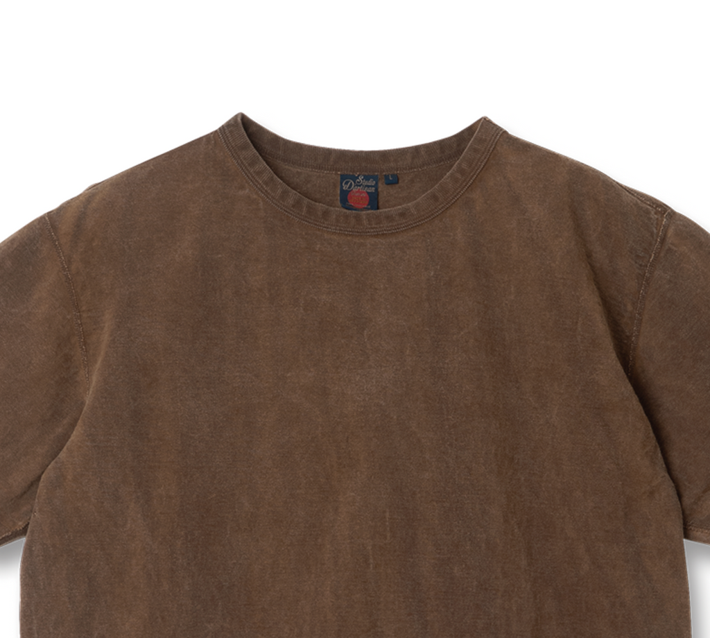 PRE-ORDER: KAKISHIBU-ZOME LOOPWHEEL T-SHIRT