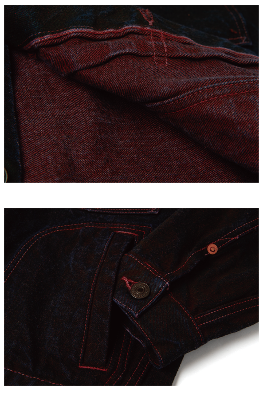 PRE-ORDER: BENGALA-DYED No.100 DENIM JACKET