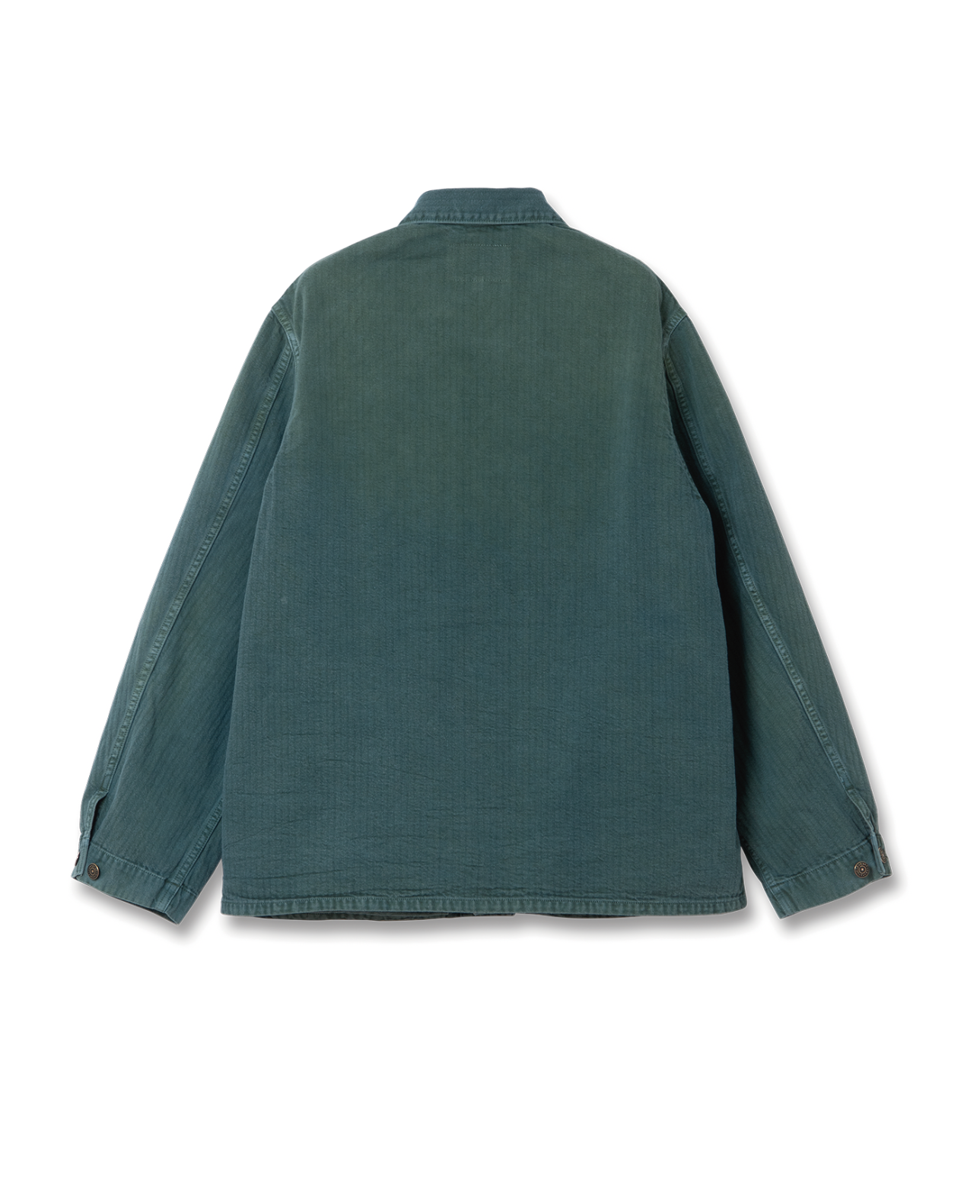 PRE-ORDER: INDIGO-GREEN MILITARY JACKET