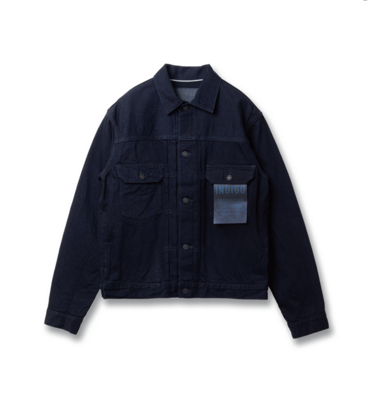 Pre-Order: 12oz Double Indigo Type-II Selvedge Denim Jacket