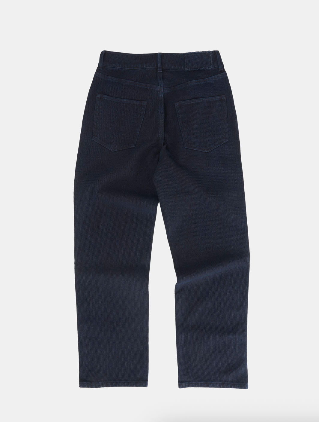 HELD IN FORM - Kuzushi 5 Pocket Pant - Woven Sashiko Overdyed Natural Indigo - Tempo