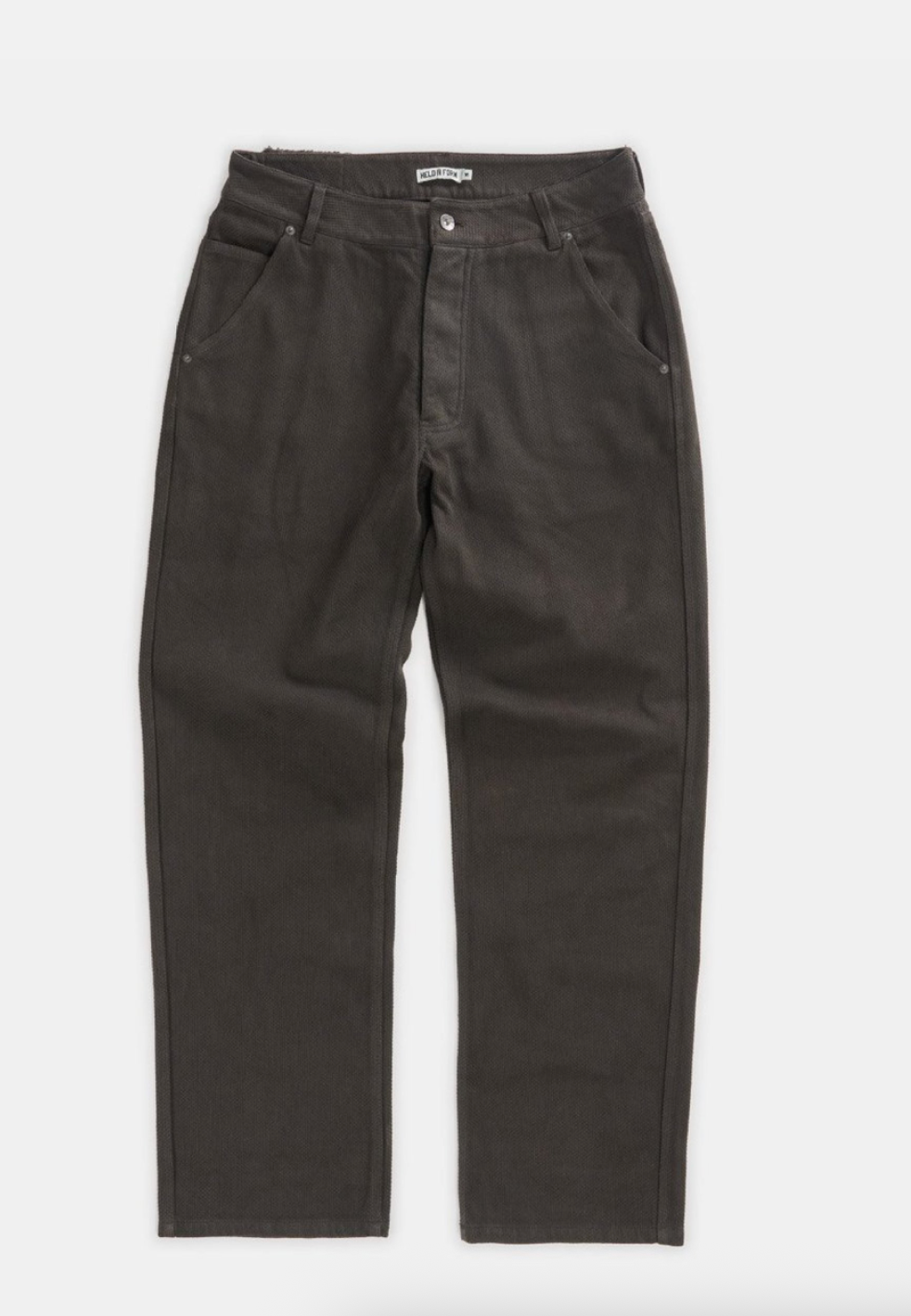Kuzushi 5 Pocket Pant - Woven Sashiko Espresso