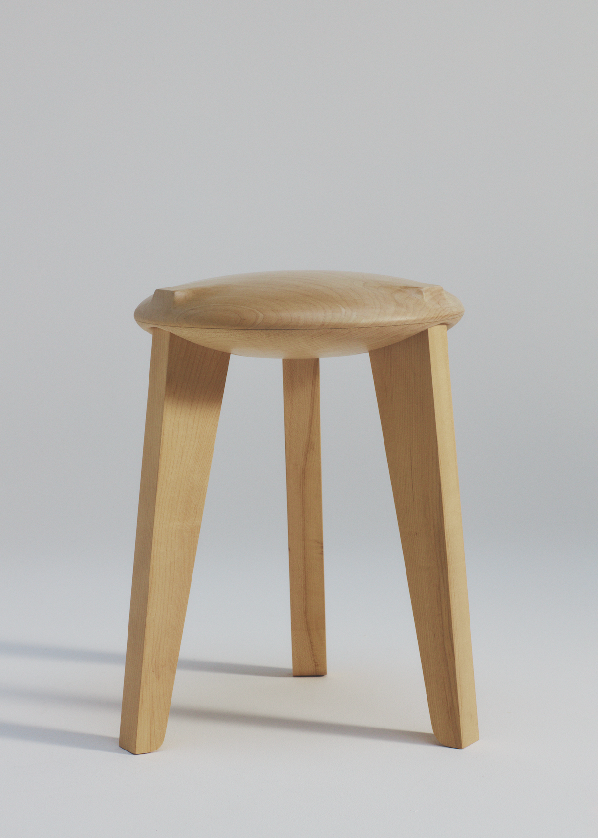 TOMAYA. - SAMPLE | Daejo III Solid Ash Stool - Tempo
