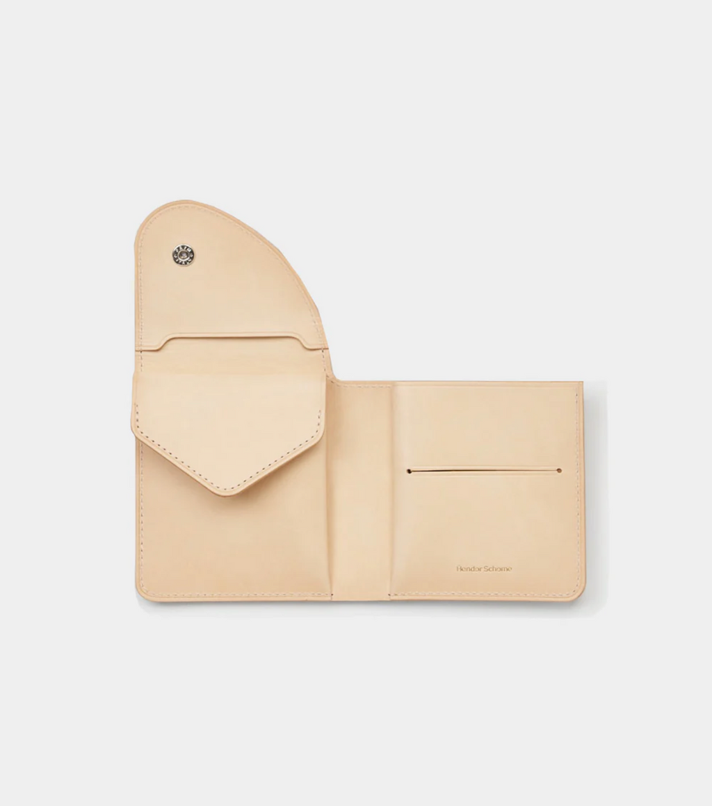 Hender Scheme - Wallet in Caramel Cordovan - Tempo