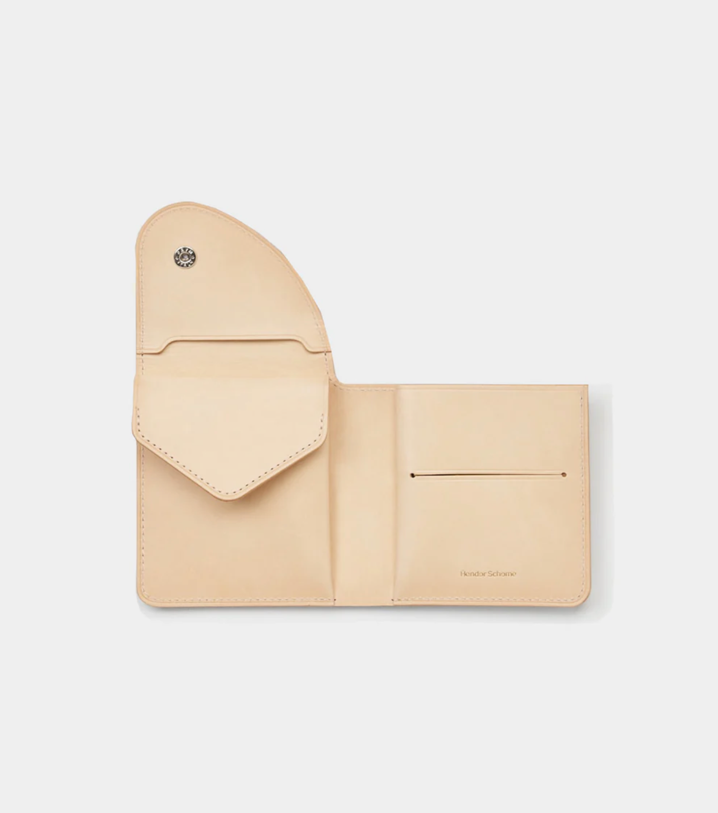 Hender Scheme - Wallet in Caramel Cordovan - Tempo