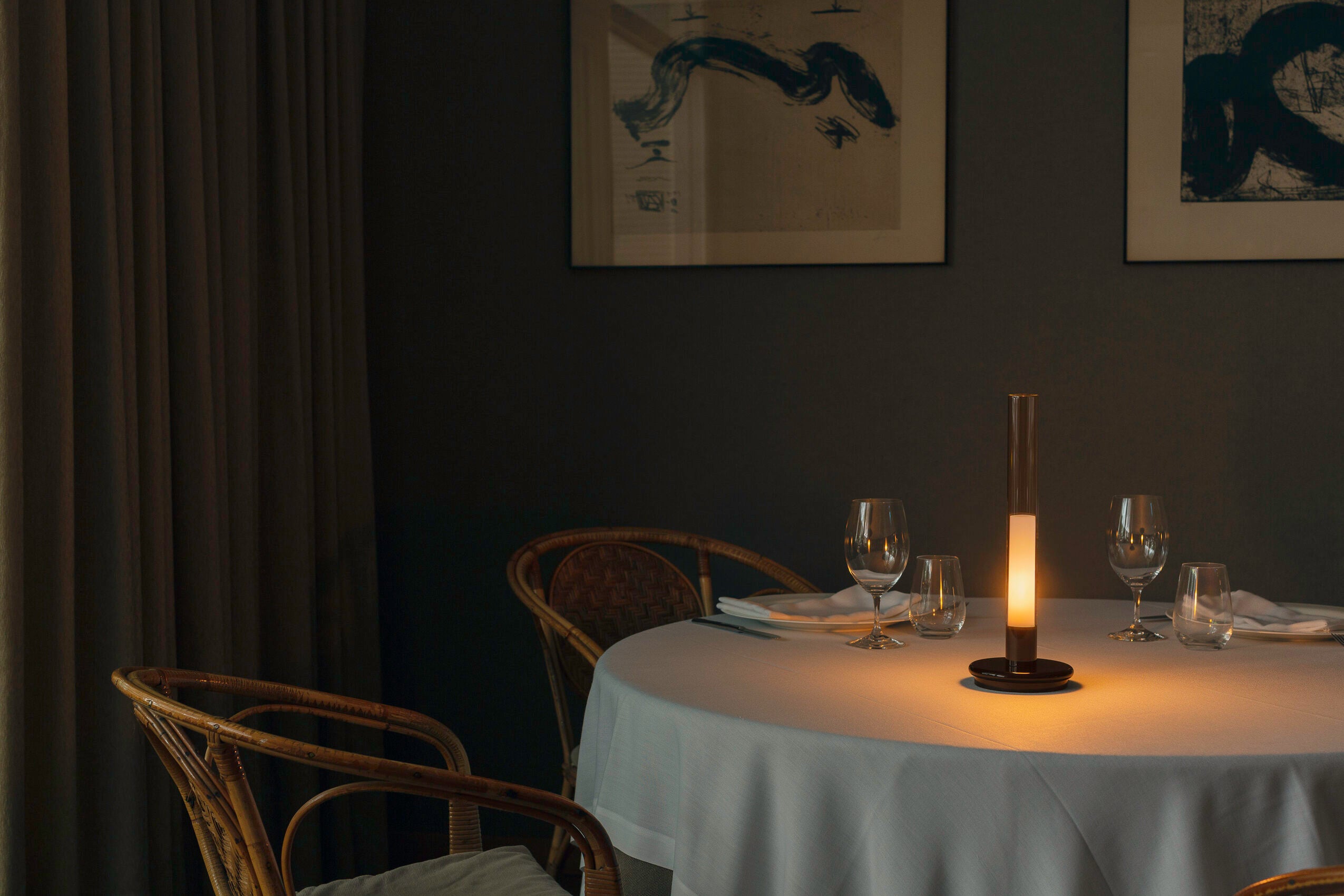 Sylvestrina Glass Table Lamp - Tempo