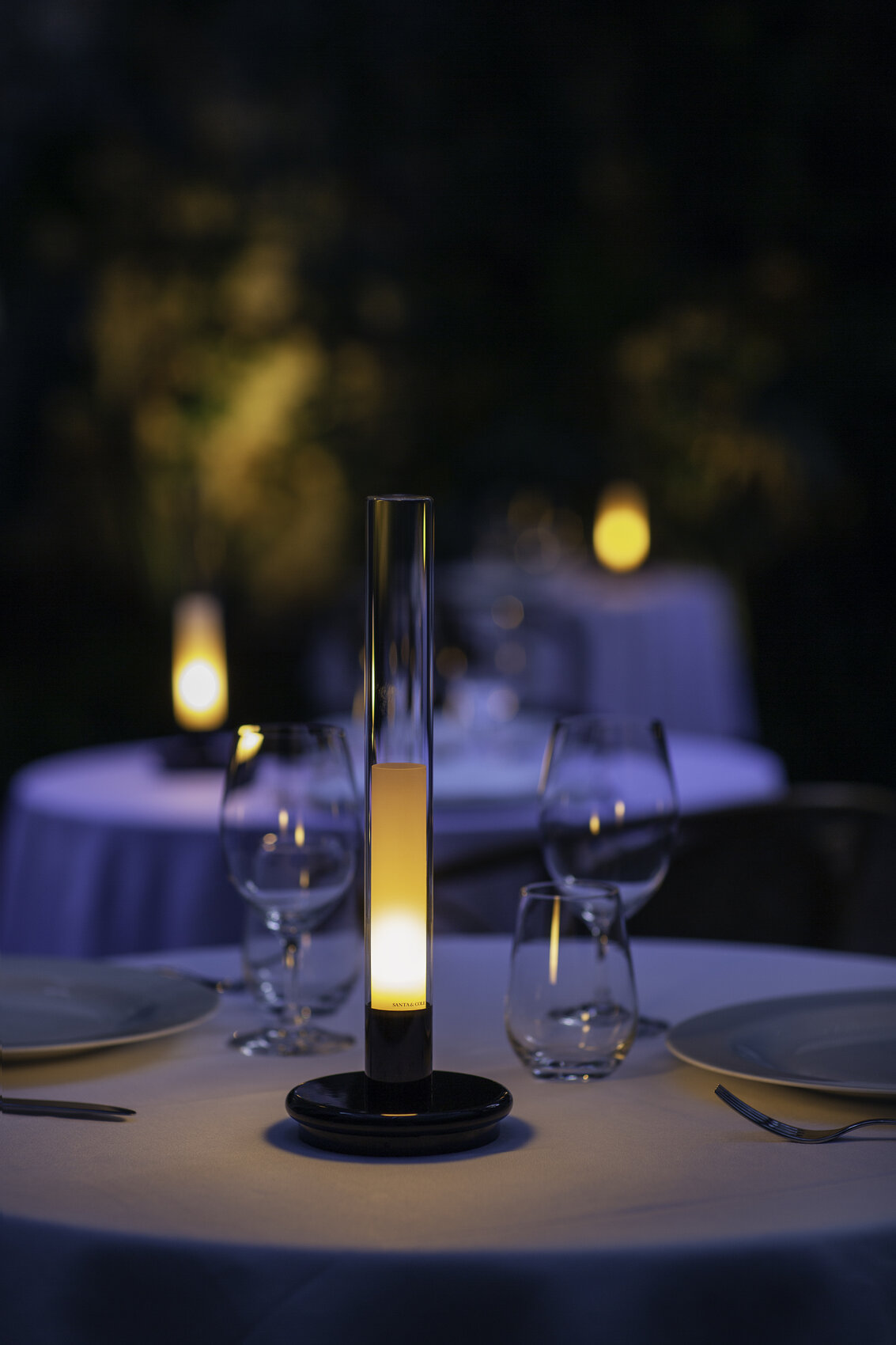 Sylvestrina Glass Table Lamp - Tempo