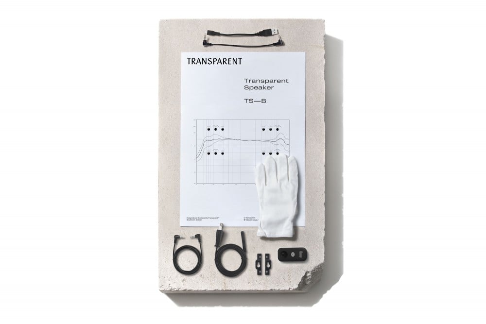 TRANSPARENT - Transparent Speaker (Bluetooth) Black - Tempo