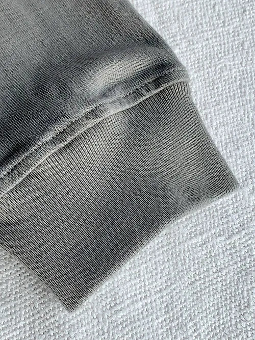 Cotton Long-sleeve T-Shirt | Myrobalan & Iron Hand-dyed - Tempo