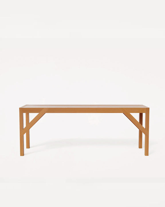 BRACKET BENCH | WARM BROWN PINE