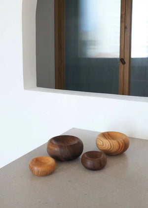 Walnut Wood Bowls | Two Sizes