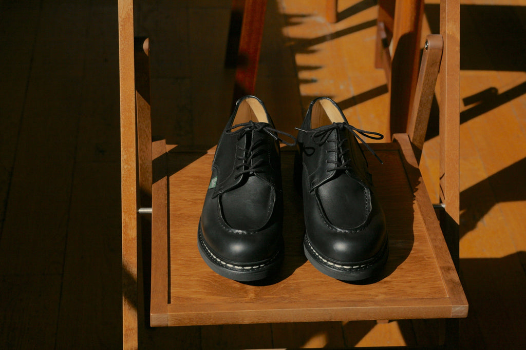 PARABOOT - Chambord Tex Noire-Lis Noir Rubber Sole - Tempo