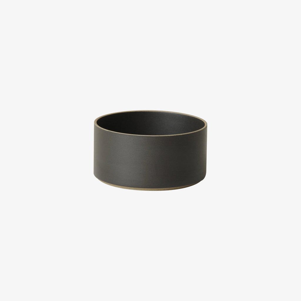 HASAMI PORCELAIN - Tall Bowl in Matte Black ø145 x 72mm HPB014 - Tempo