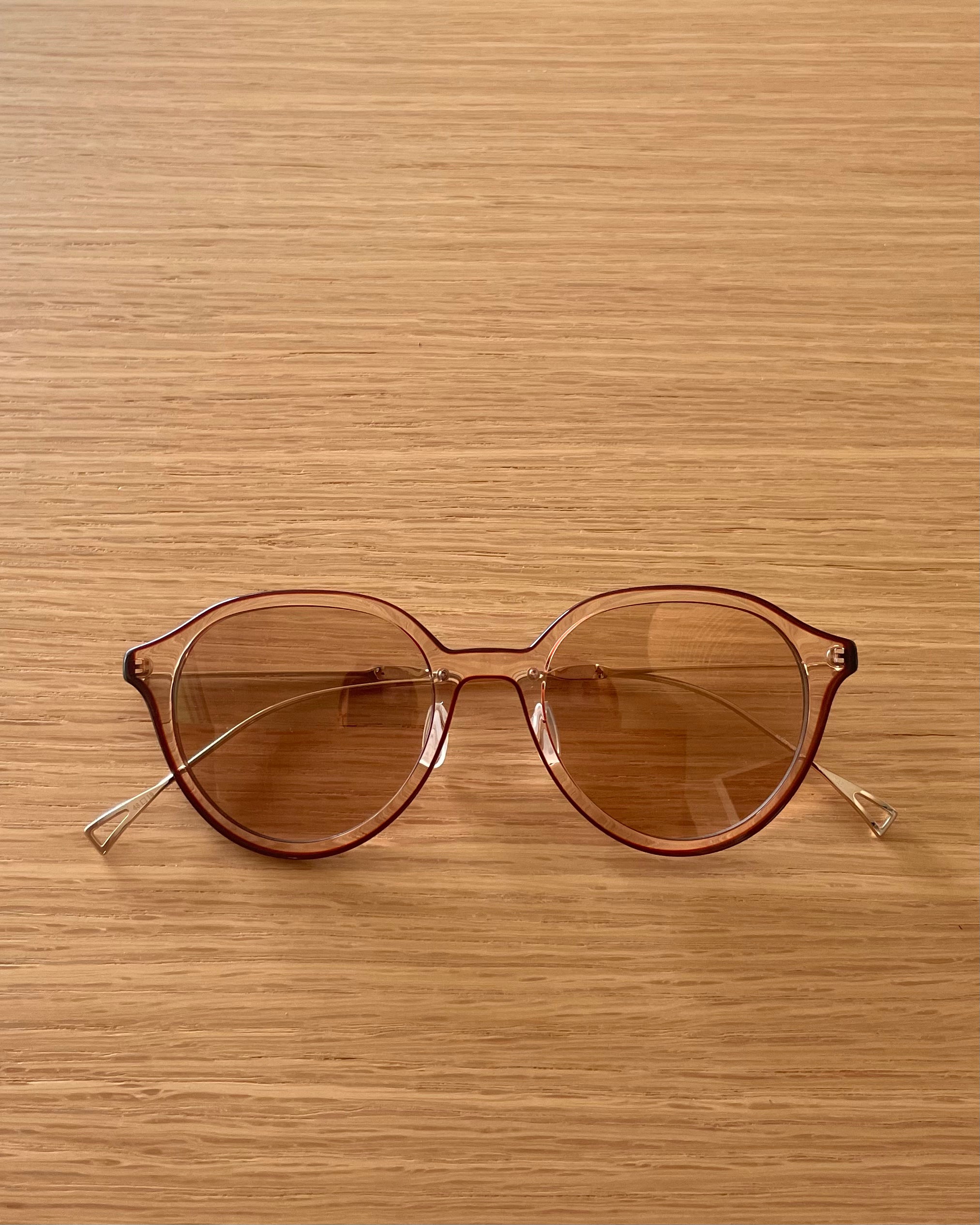 PANT VI Sun - Clear Brown - Cellulose Acetate & Titanium - Tempo