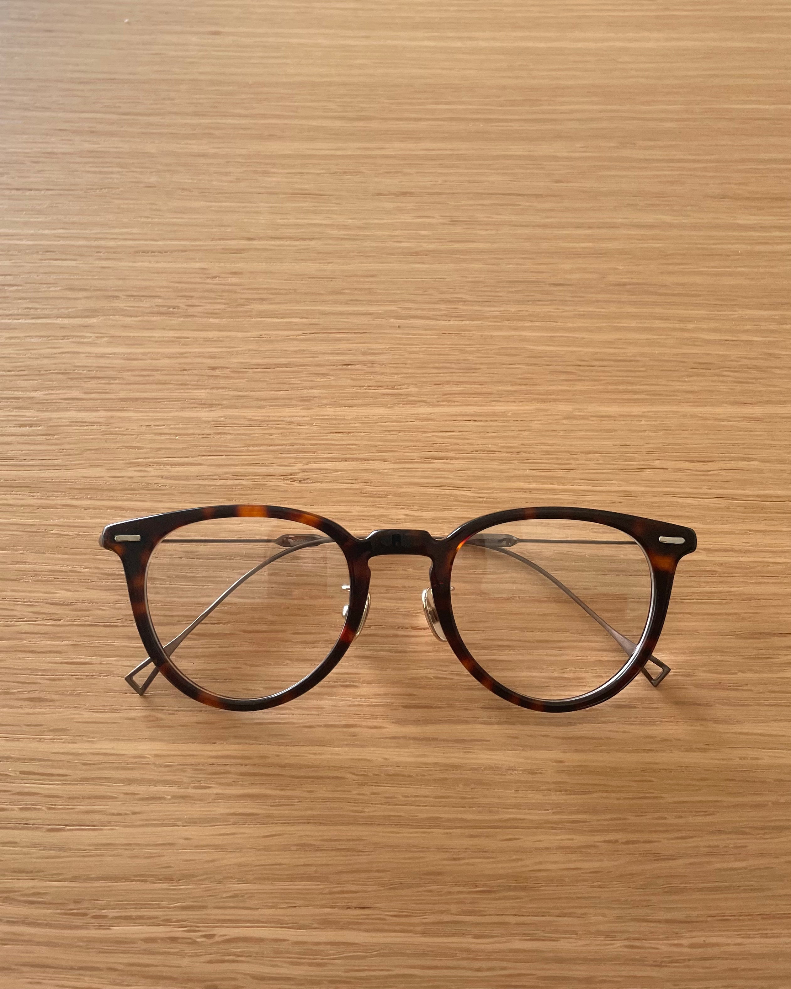 BOSTON VIII - Demi Brown - Cellulose Acetate & Titanium - Tempo