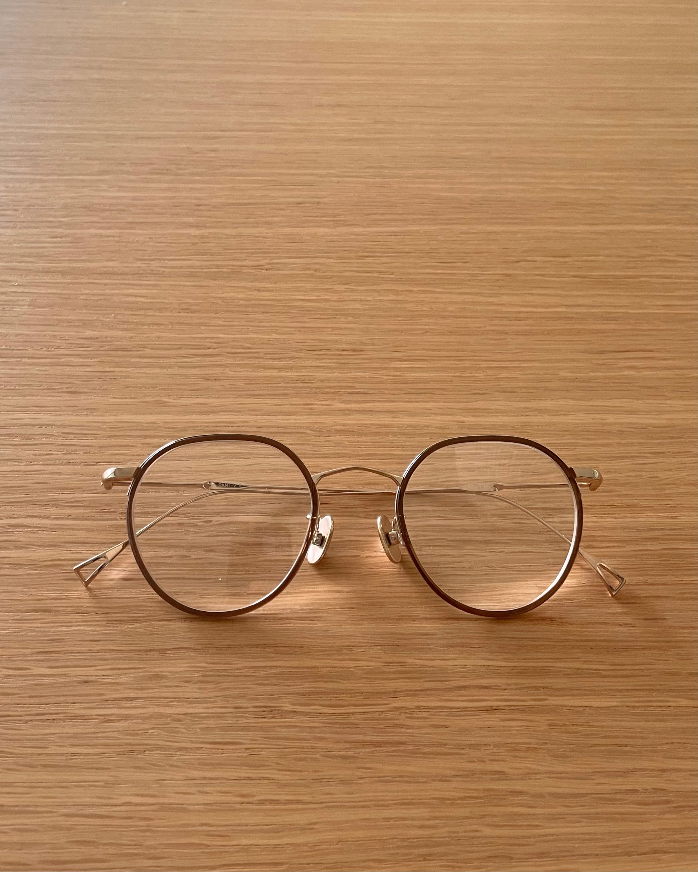 PANT V-S - Brown - Cellulose Acetate & Titanium - Tempo