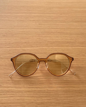 PANT VI Sun - Light Brown Half - Cellulose Acetate & Titanium - Tempo