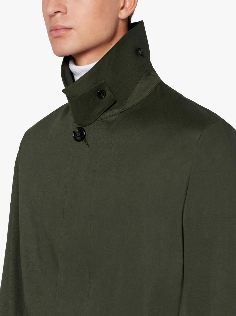 CAMBRIDGE RAINTEC COTTON SHORT COAT | BOTTLE GREEN | GMC-100 - Tempo