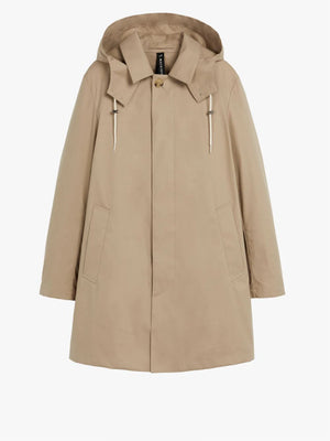 CAMBRIDGE HOOD RAINTEC COTTON COAT |  FAWN | GMC-112 - Tempo