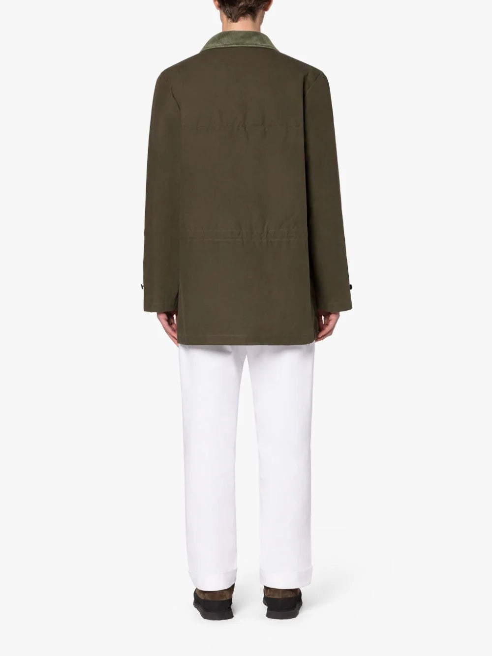 MACKINTOSH - Country Green Khaki Brown Waxed Cotton Coat - Tempo