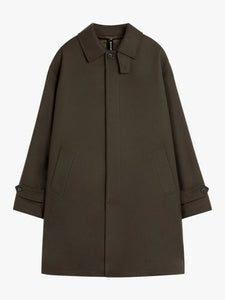 Manteau en laine olive foncé Soho 