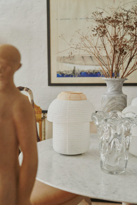 Papier Double | Rice Paper Table Lamps | Ø 30 - Tempo